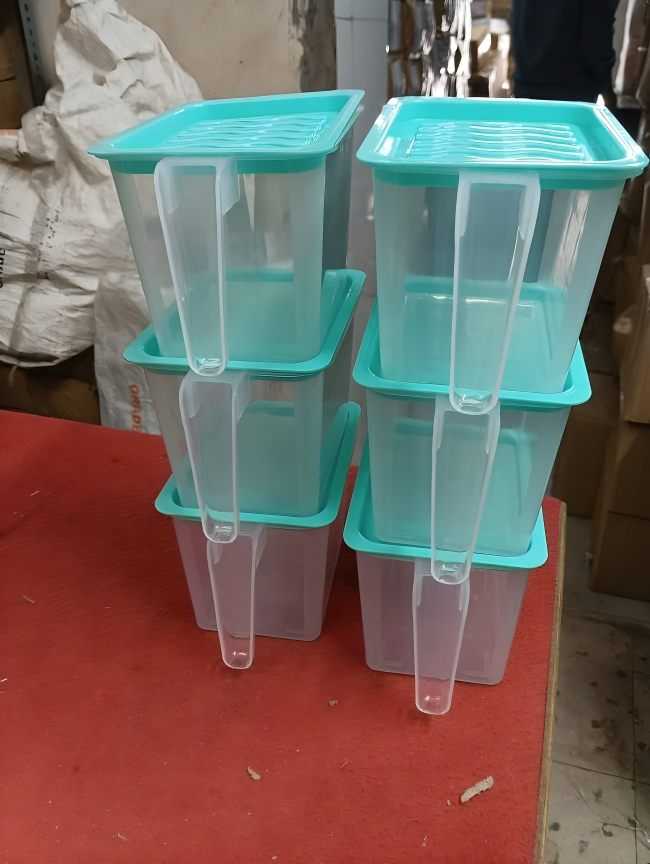 CrispKart's Unbreakable Kitchen Storage Basket (Pack of 6)