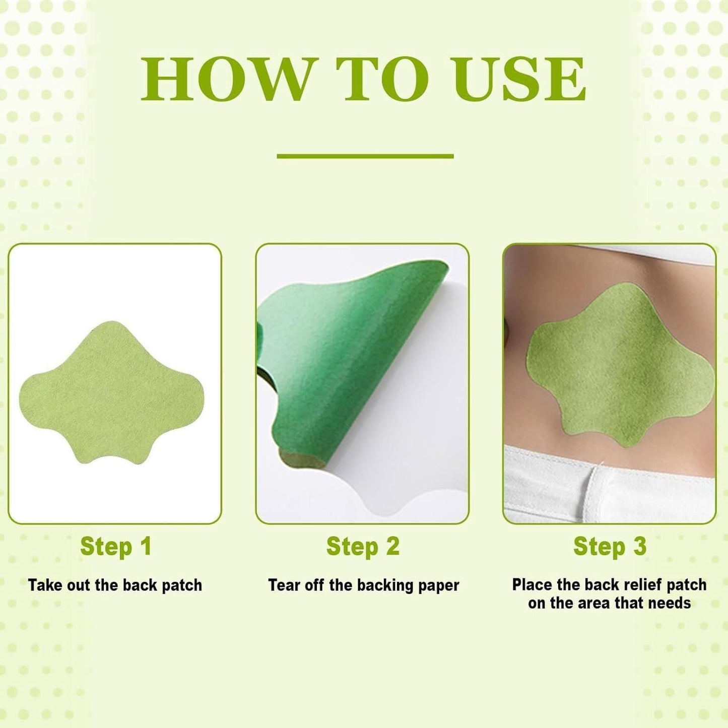 CrispKart™ Natural Herbal Relief Patches