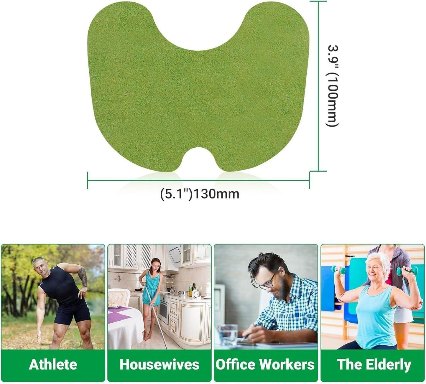 CrispKart™ Natural Herbal Relief Patches